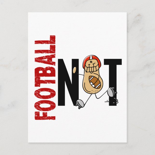 Football Nut 1 Postcard (Front)