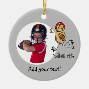 Football Nut Personalised Photo Ornament