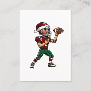 Football Nutcracker Christmas 2026 Holiday Sports Business Card