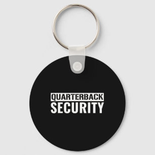 Football Offensive Line Lineman Quarterback Protec Key Ring
