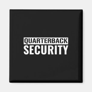Football Offensive Line Lineman Quarterback Protec Magnet