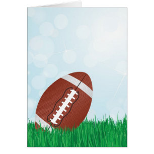 football on grass