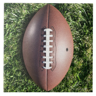 Football on Grass Tile