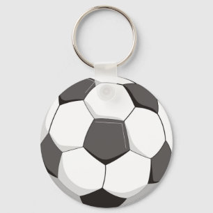 Football or Soccer ball Key Ring