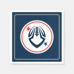 Football Paper Plates Napkin