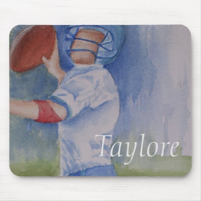 Football Pass Mouse Pad (Front)