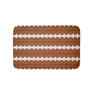 Football Pattern Bath Mat