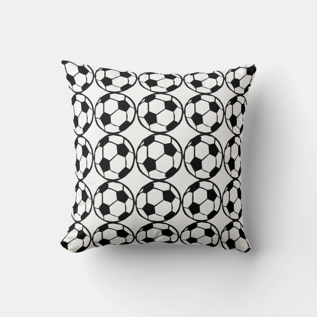 Football pattern cushion (Front)