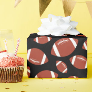 Football Pattern Wrapping Paper