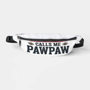 Football Pawpaw Vintage American Flag Shirt Design Bum Bags