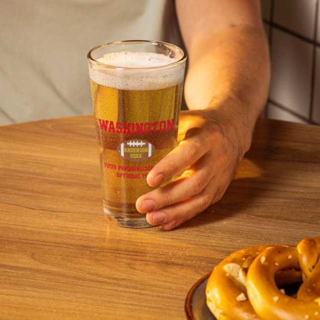 Football Personalised Glass (Creator Uploaded)