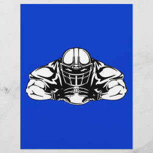 football_player100 FOOTBALL PLAYER TOUGH SPORTS SU Flyer