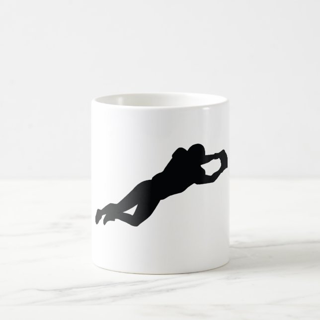 Football Player Coffee Mug (Center)