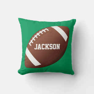 Football Player Custom Player/Team Name or Text Cushion