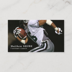 Football Player, Footballer, Football Coach Business Card