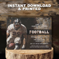 Football Player Game Day Party