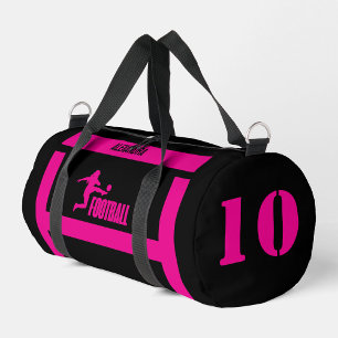 Football Player Girl, Birthday Gift, Football Team Duffle Bag