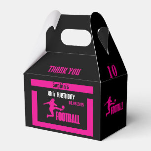 Football Player Girl, Football Girl Team Favour Bo Box