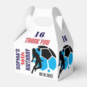 Football Player Girl, Football Girl Team Favour Bo Box