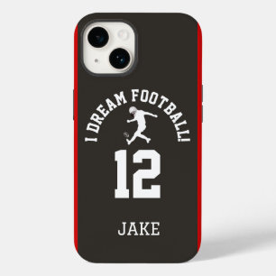 Football Player Jersey Number Style Case-Mate iPhone 14 Case