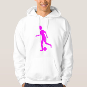 Football Player - Magenta Hoodie