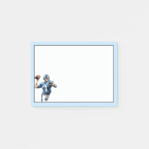 Football Player Post-it Notes