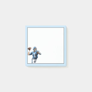 Football Player Post-it Notes