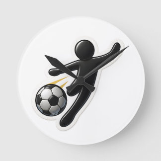 Football player round clock