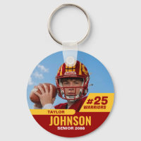 Football Player Senior Night Custom Photo Sports