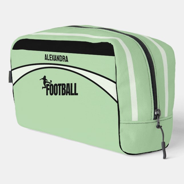 Football Player, Team, Birthday Gift     Accessory Dopp Kit (Right Corner)