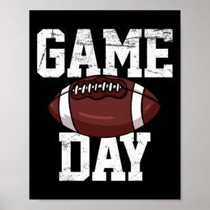 Football Player Vintage  Poster