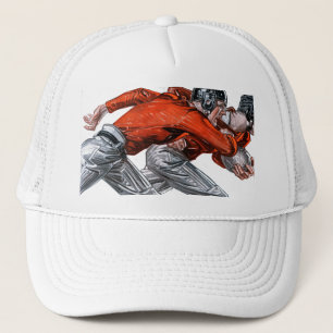 Football Players Trucker Hat