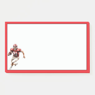 Football post-it notes
