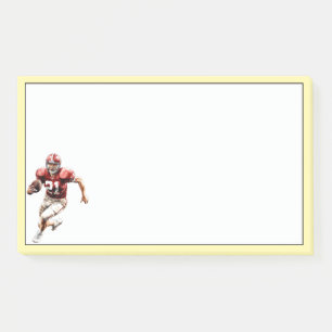 Football  post-it notes