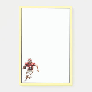 Football  post-it notes