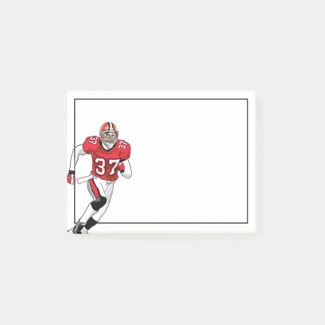 Football Post-it-Notes Post-it Notes (Front)