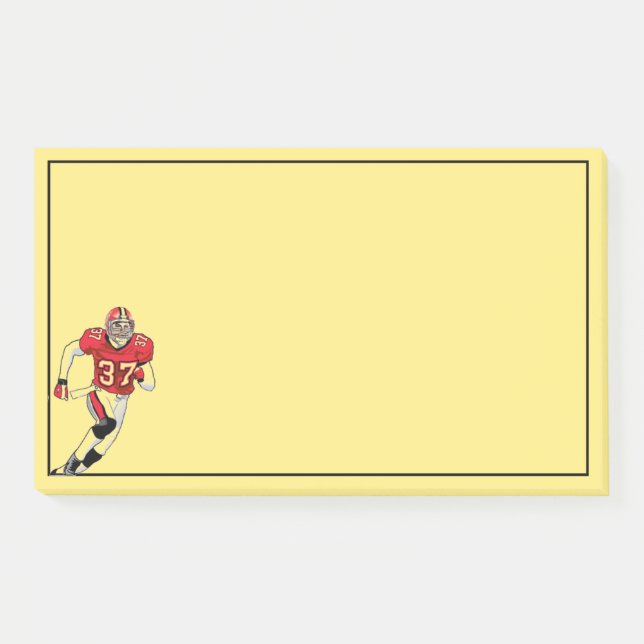 Football Post-it-Notes Post-it Notes (Front)
