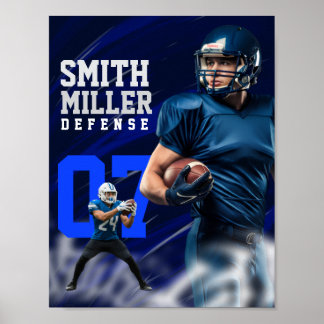 Football Poster Sports Memory Night Poster