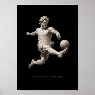 Football Poster: the sport of the Gods Poster