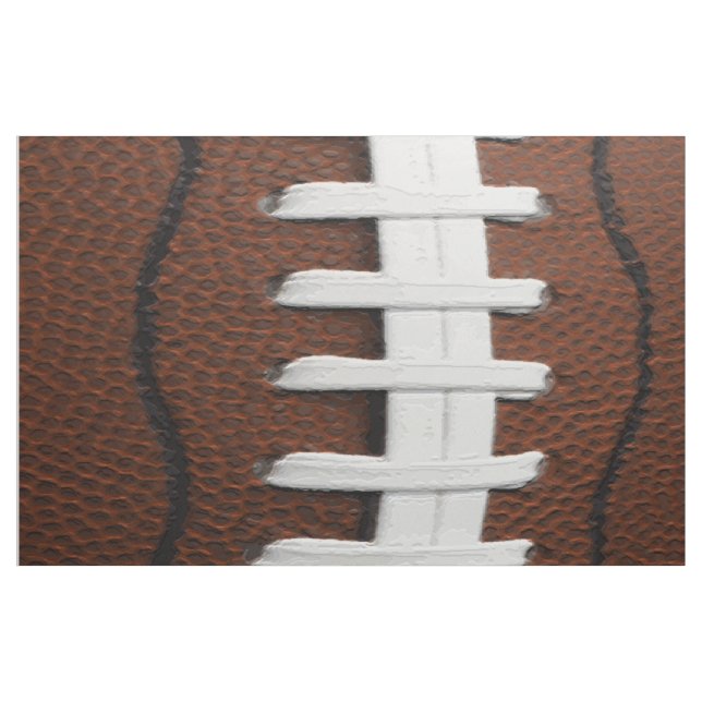 Football Print Pattern Background Fabric (Yard)