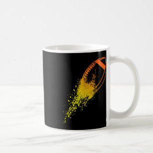 Football Quarterback Lineman Vintage Football Play Coffee Mug