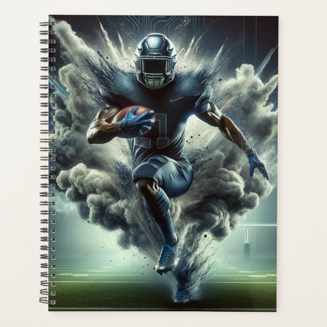 Football Quarterback  Planner (Front)