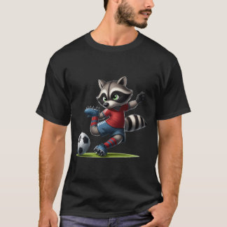 Football * Racoon 5  T-Shirt