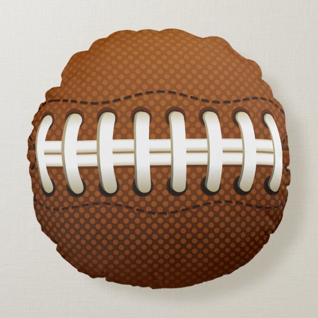 Football Round Cushion (Front)