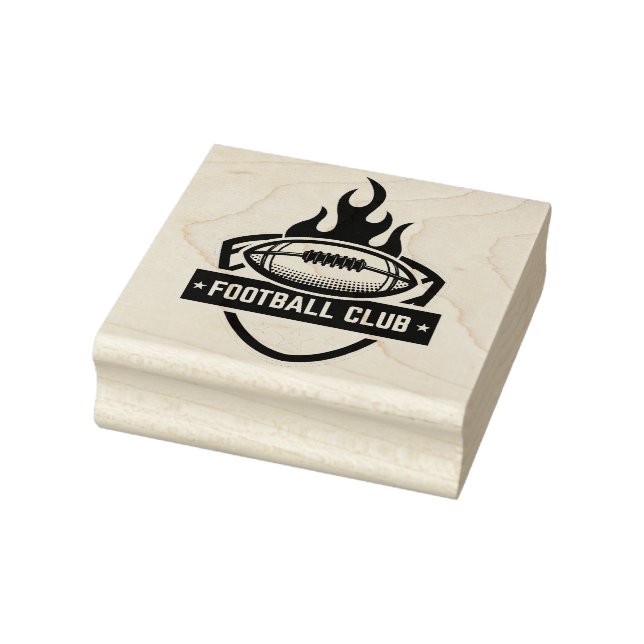 Football Rubber Stamp (Stamp)