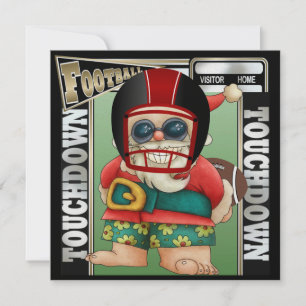 Football Santa Invitation - SRF