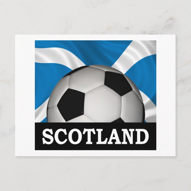 Football Scotland Postcard (Front)