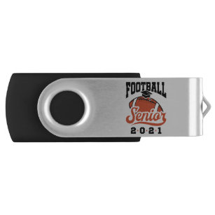 Football Senior 2021 USB Flash Drive