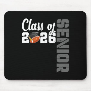 Football Senior Cl Of 2026 Graduation Senior 26 Gr Mouse Pad