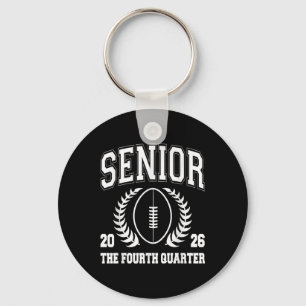 Football Senior Cl Of 2026 High School Senior 4th  Key Ring